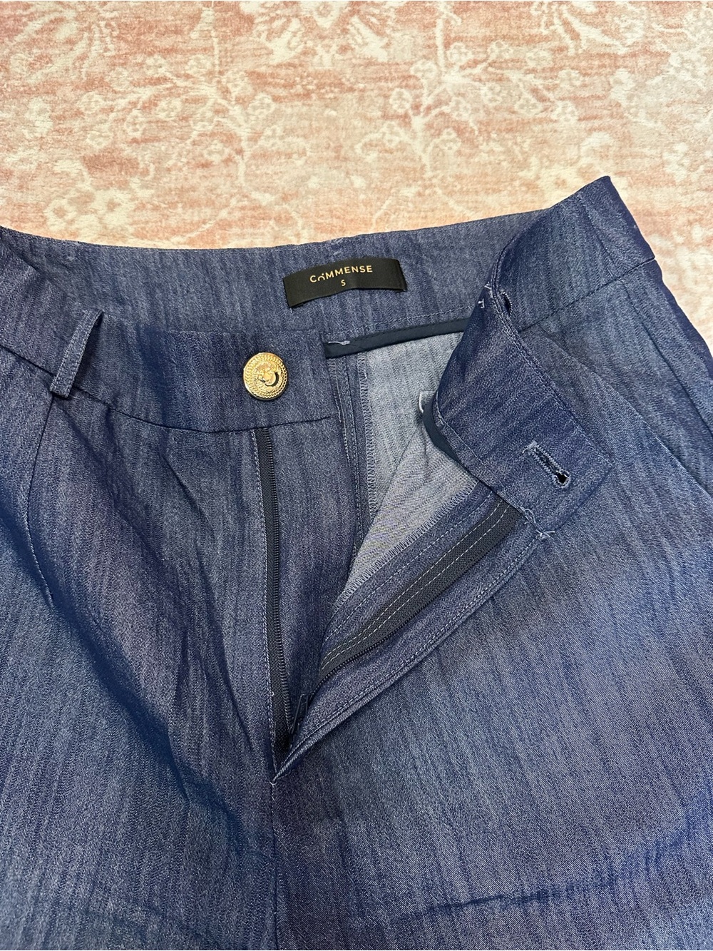 NWOT 🦋 Commense High Waisted Denim Pants - Picture 12 of 12